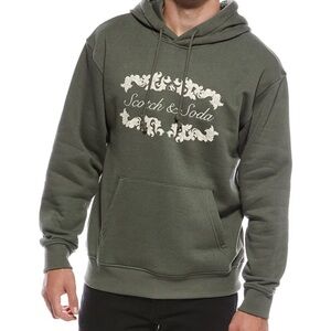 Scotch & Soda Men's Olive Hoodie